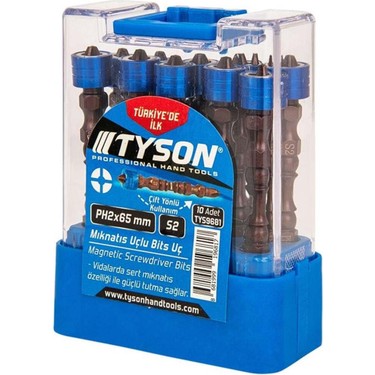 TYSON MIKNATIS UÇLU BİTS UÇ PH2 65MM