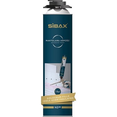 SİBAX MANTOLAMA KÖPÜĞÜ 900GR TABANCALI