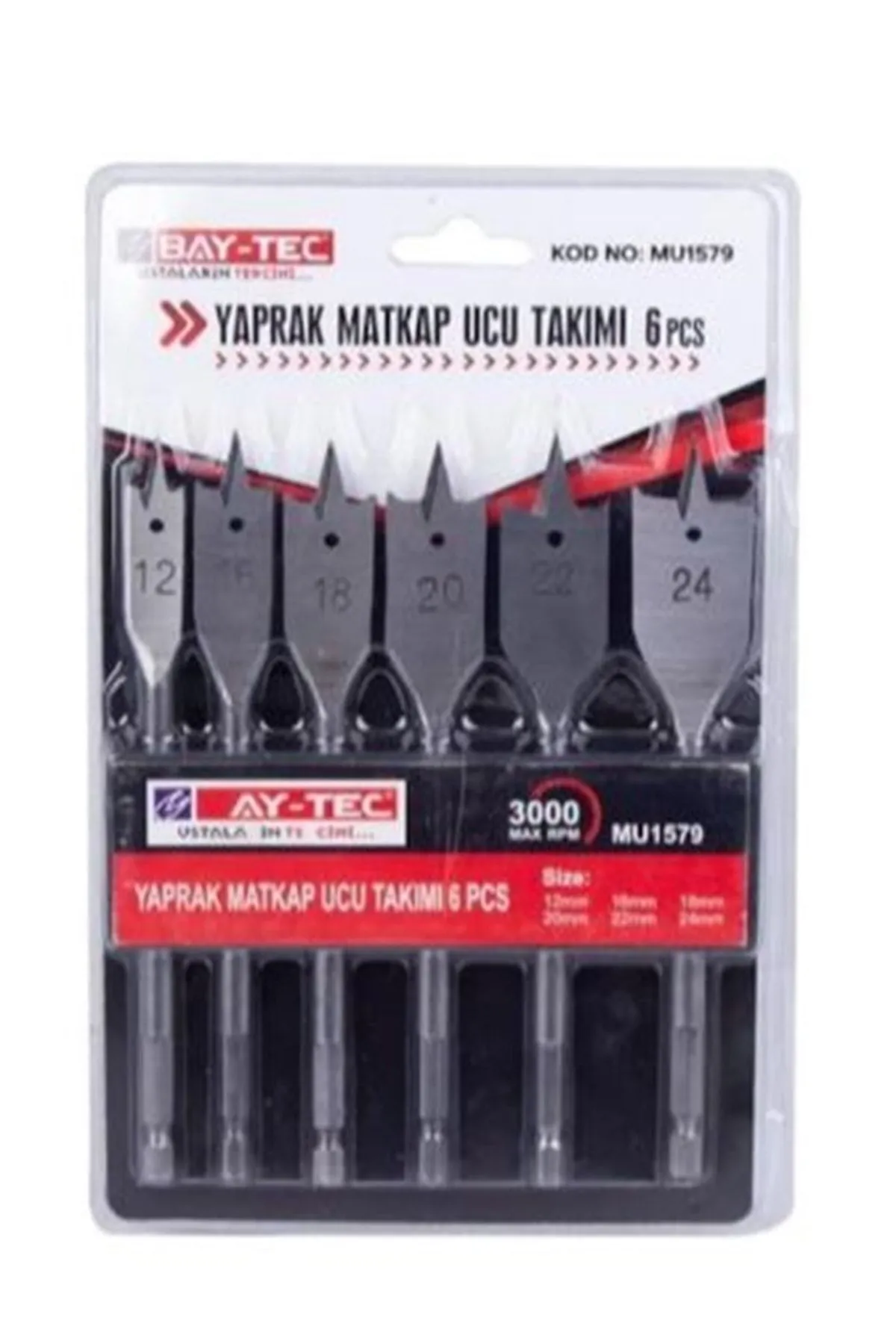 BAYTEC YAPRAK DELİCİ SET 6 PCS