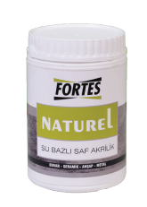 NATUREL AKRİLİK SERAMİK AHŞAP METAL BOYASI GALON